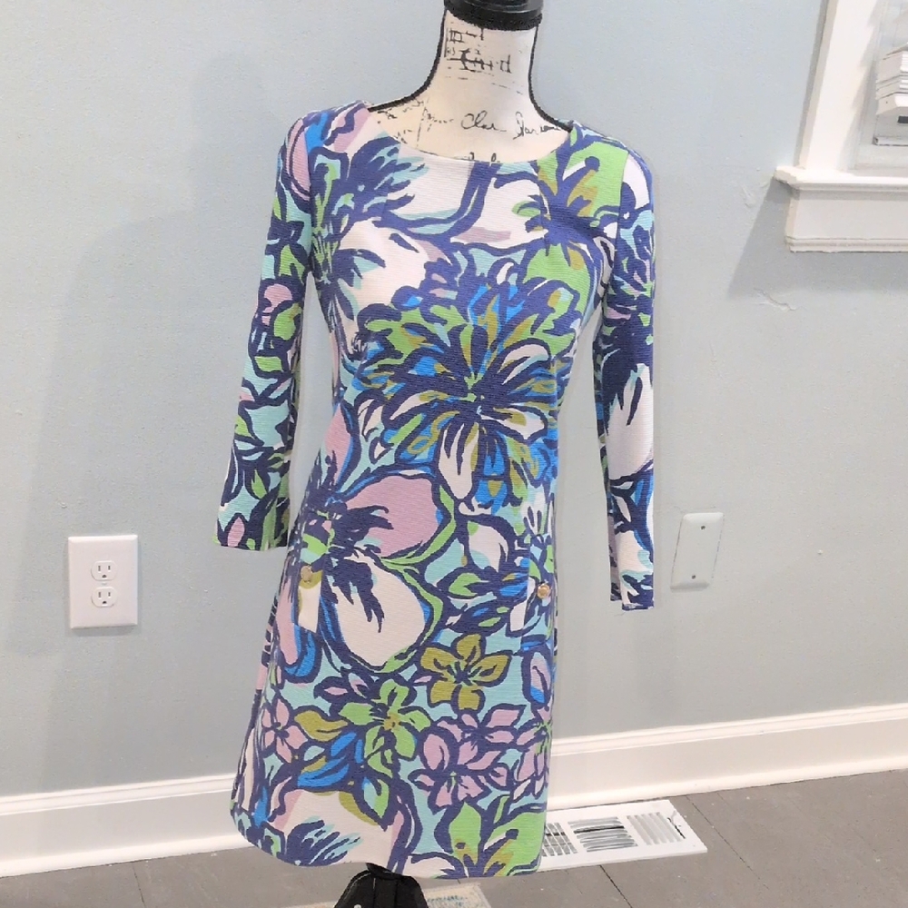 Lilly Pulitzer 3/4 Sleeve Dress